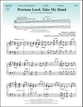 Precious Lord, Take My Hand Handbell sheet music cover